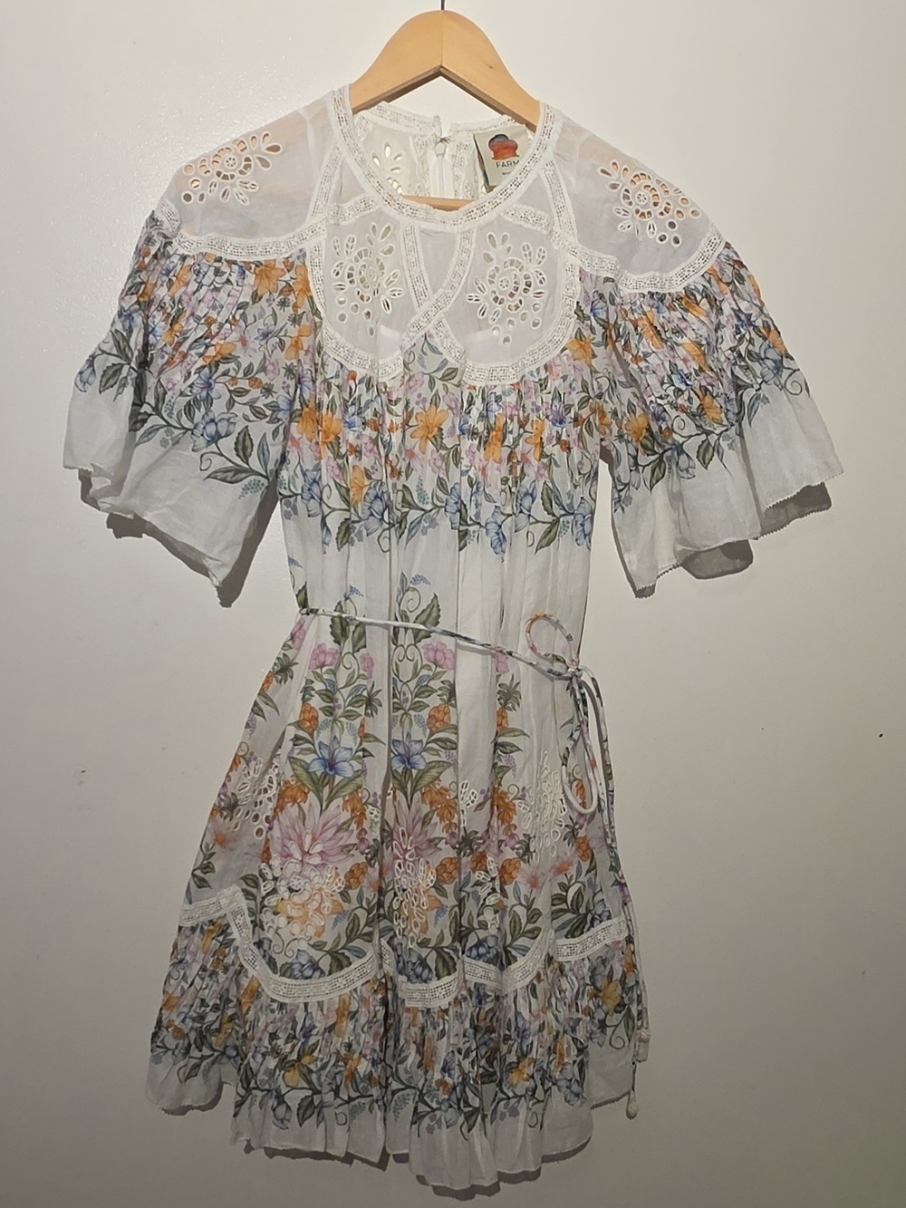 FARM Rio Sweet Bloom Bouquet Mini Dress (Size [M])